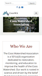 Mobile Screenshot of cooswatershed.org